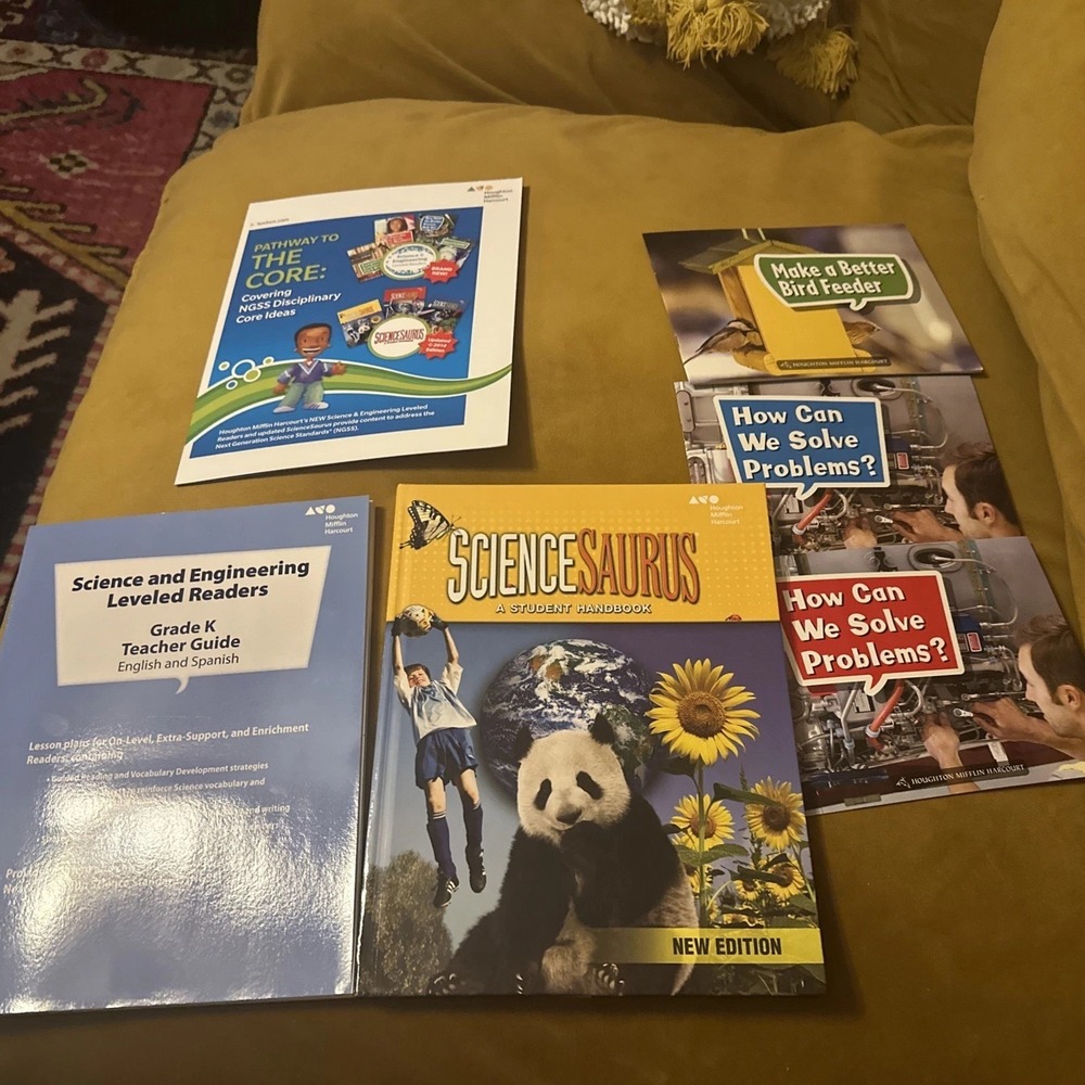 SCIENCESAURUS: STUDENT HANDBOOK W Teacher Guide GRADE K-1 By Houghton Mifflin